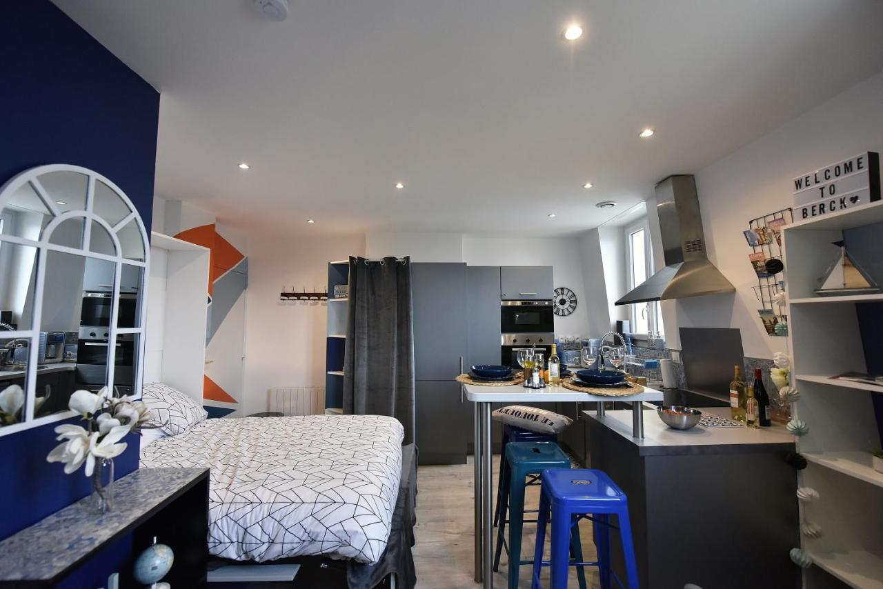 Studio L'Échappée Bleue - 250m de la plage Berck Exterior foto