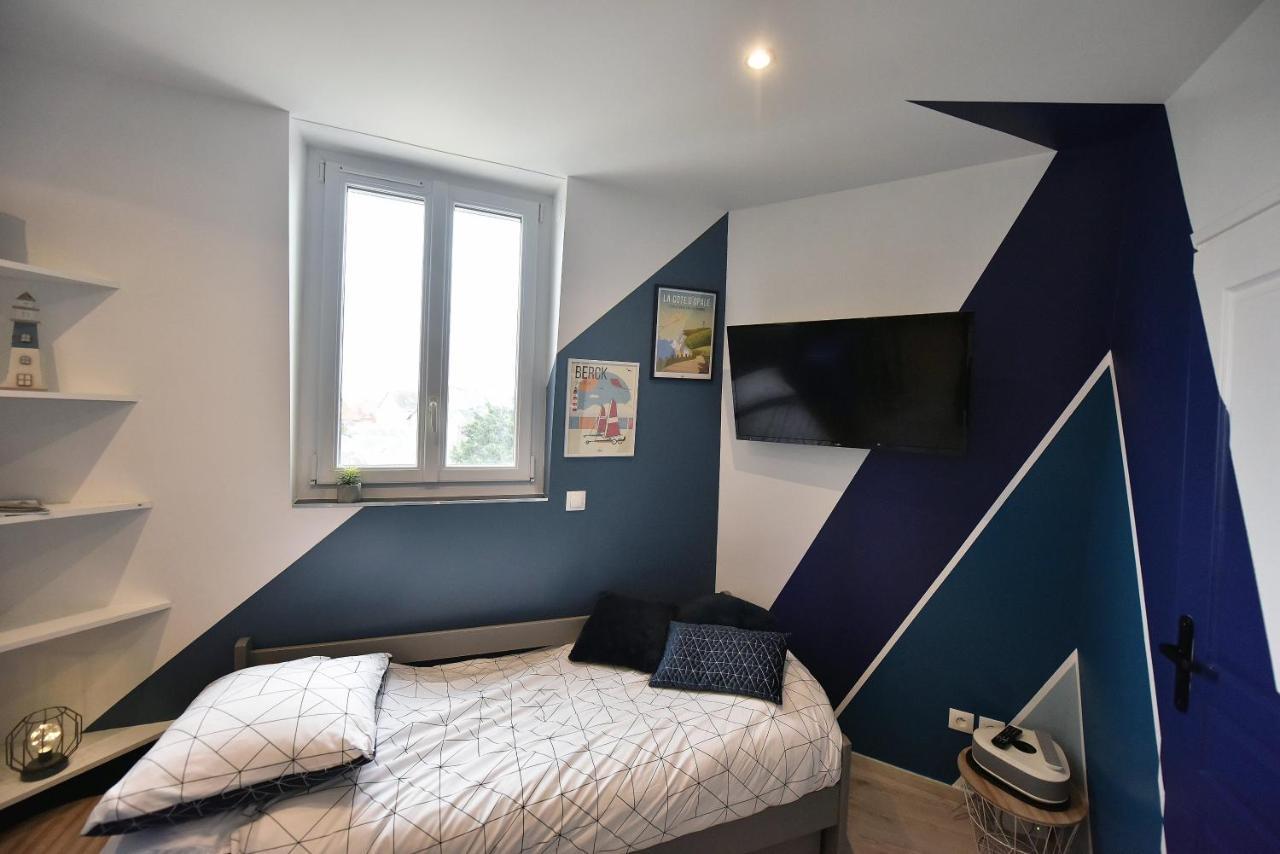 Studio L'Échappée Bleue - 250m de la plage Berck Exterior foto